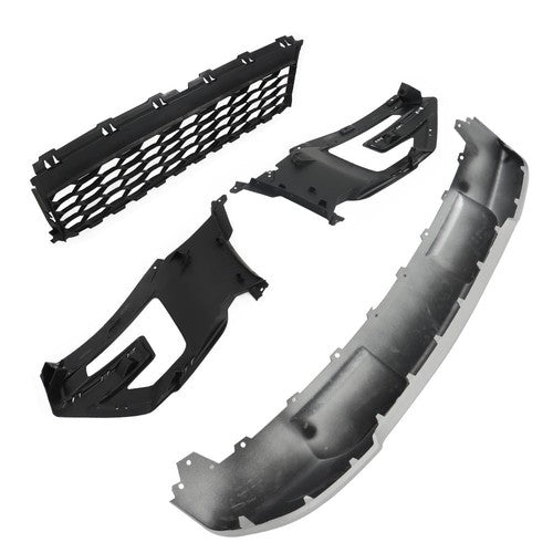 DURAFORCE For Ford Explorer 16-2017 Lower Grille&Lower Bumper&Skid Plate&Fog Light Frame