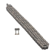DURAFORCE #80-2 Duplex Double Strand Roller Chain x 10 feet + 2 Connecting Links
