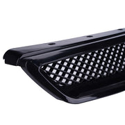 DURAFORCE For 1999-2000 Honda Civic JDM Type R Black Grille Grill & LED Fog Lights 3PCS