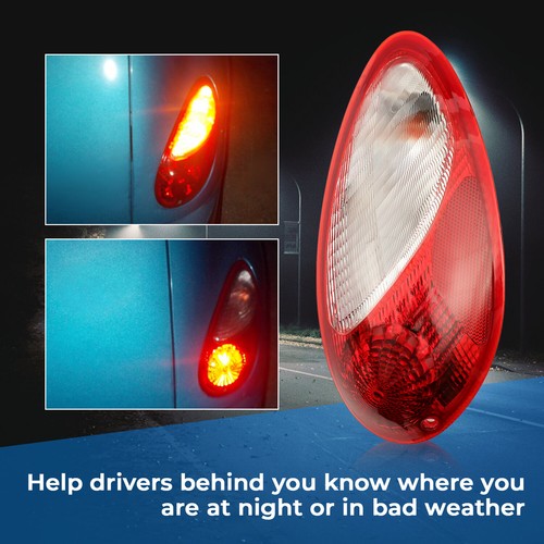 Tail Light for 2006-2010 Chrysler PT Cruiser Passenger Side with Bulbs 5116222AB