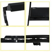 DURAFORCE Headlight Trim Bezel Cover for Chevy Silverado 1500 2016-2018 Black Pair