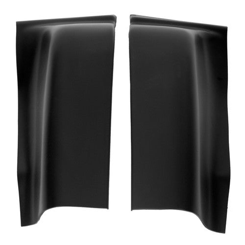 Black ABS Cab Corner Covers For Ford F150 Crew Cab 2004 2005 2006 2007 2008