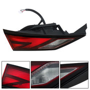 DURAFORCE Lamp Driver Halogen Fit For Nissan Sentra 2021-2023 Left Tail Light Replacement