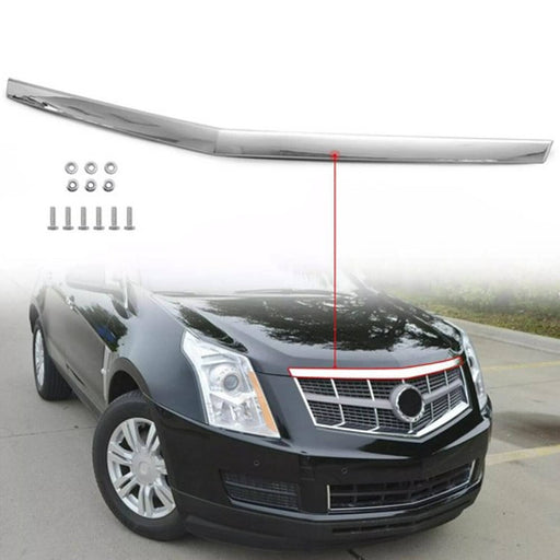 DURAFORCE Chrome Hood Molding Trim for Cadillac SRX 2010-2016 Replace 22774203