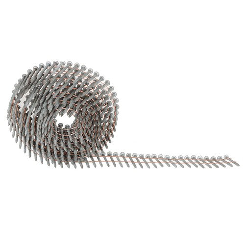 DURAFORCE Full Round-Head Hot-Dipped Galvanized 3600× 1-1/4"× 0.092" Ring Coil Siding Nail
