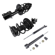 DURAFORCE Front Struts + Rear Shock Absorbers For Nissan Altima 2.5L l4 3.5L V6 2007-2012