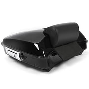 DURAFORCE Razor Trunk Pack Backrest Mount Rack For Harley Touring Road King 1997-2008