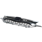 DURAFORCE Front Bumper Cover Upper Trim + Lower Grille Replacement For Honda CRV 2015 2016