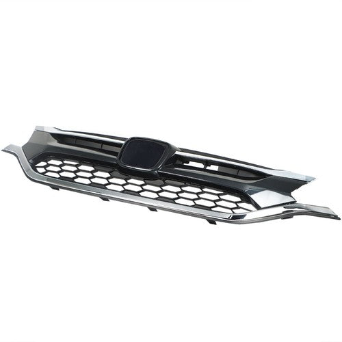 DURAFORCE Front Bumper Cover Upper Trim + Lower Grille Replacement For Honda CRV 2015 2016