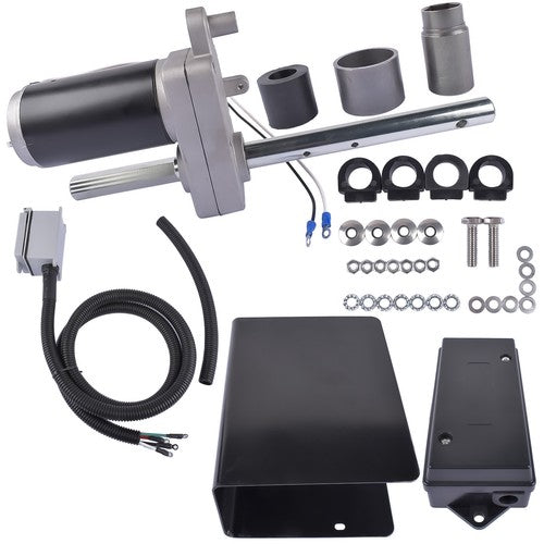 DURAFORCE 12,000 lbs Electric Powered-Drive Trailer Jack Kit Fits for Single Speed Jacks