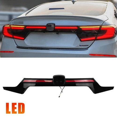 DURAFORCE LED Rear Trunk Brake Breathing Lamp Tail light for 2018-2022 for Honda Accord