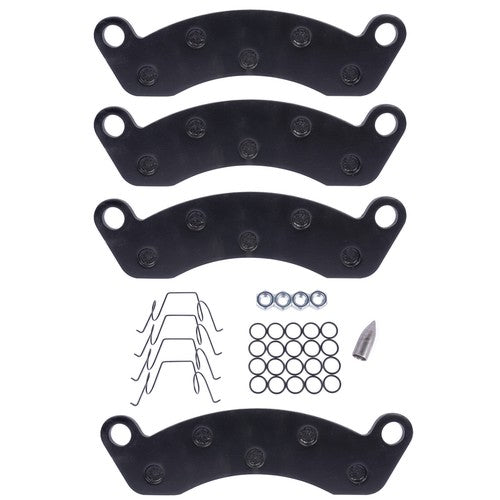 DURAFORCE BRAKE PAD KIT 10K-12K AXLE FOR K71-180-00 DEXTER CALIPER 2 WHEELS Semi-Metallic