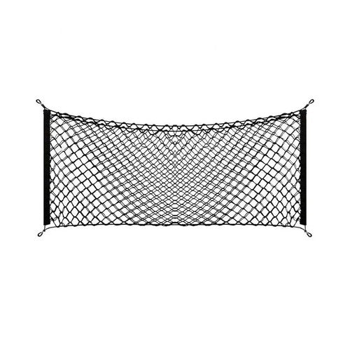 DURAFORCE For Car Rear Envelope Style Trunk Cargo Net Storage Organizer Universal Bag Hook