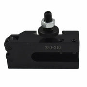 DURAFORCE BXA 250-222 New Wedge Type Tool Post For Lathe 10 - 15" With 7PC Tool Holders