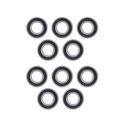DURAFORCE 10× 6206-2RS 30mm×62mm×16mm Double Rubber Seals Deep Groove Ball Bearing