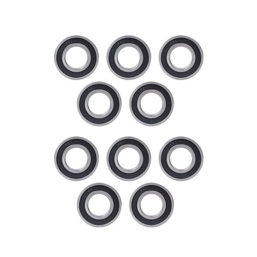 DURAFORCE 10× 6206-2RS 30mm×62mm×16mm Double Rubber Seals Deep Groove Ball Bearing