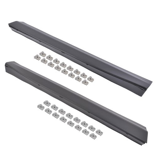 DURAFORCE Pair Front Lower Door Trim Molding Black for Cadillac XT5 2017-2025 Left & Right
