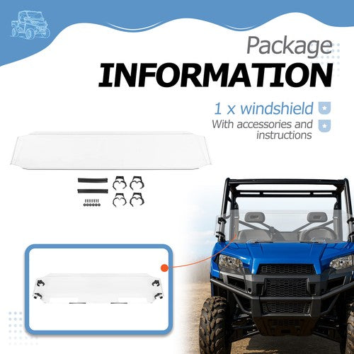Front Half Windshield for Polaris Ranger 570 2017-2025