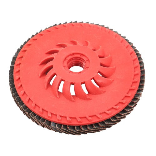 DURAFORCE 40 Grits Type 29 Ceramic Grinding Wheel (10 Pack) 4-1/2 x 7/8" Flap Sanding Disc