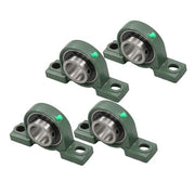 DURAFORCE Cast Iron 4* UCP210-32 Pillow Block Mounted Bearing 2" Bore Self-Aligning