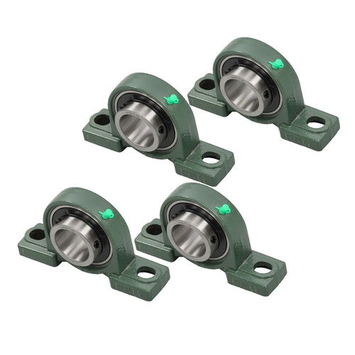 DURAFORCE Cast Iron 4* UCP210-32 Pillow Block Mounted Bearing 2" Bore Self-Aligning