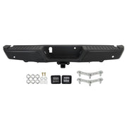 DURAFORCE w/ Holes w/ Tow Hooks Metal Rear Bumper Automobiles For Ford F-150 2015-2020
