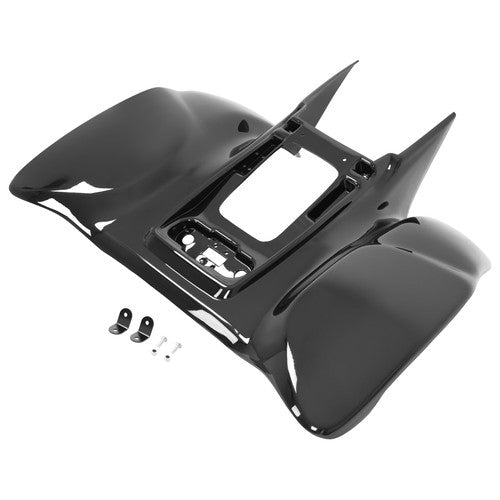 DURAFORCE NEW Black ABS Rear Fender Plastic For Honda Sportrax 400 TRX400EX 1999-2007 ATV