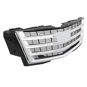DURAFORCE Grille Model Silver Gray Front Mesh Grille For Cadillac Escalade 2015 16-2020