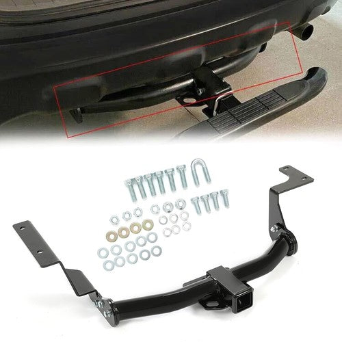 DURAFORCE Bumper Class III Trailer Hitch 2 Receiver for Honda CRV 2007-2011 Powder Coated