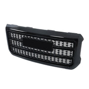 DURAFORCE Gloss Black Front Grille For GMC Sierra 2500HD 3500HD Denali 2015-2019 Plastic