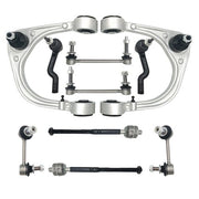DURAFORCE Front Upper Control Arm Ball Joint Tie Rod Ends Kit For 08-14 Cadillac CTS Sedan