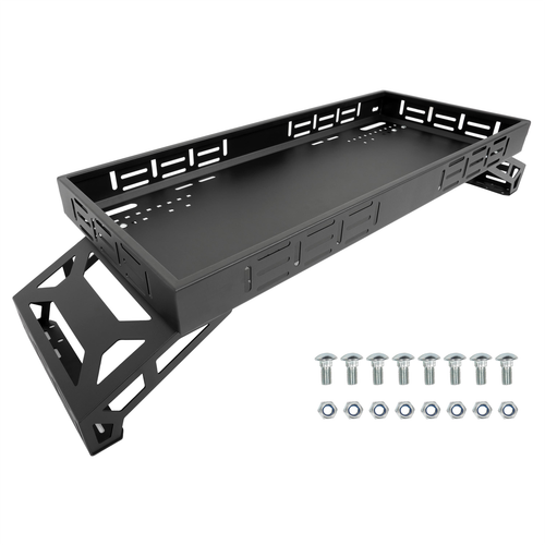 DURAFORCE Overbed Cargo Rack Storage for Polaris Kawasaki Honda Pioneer UTV
