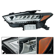 DURAFORCE For Nissan Maxima 2019-2021 Headlight Driver/Left Side Single Set Clear Lens LED