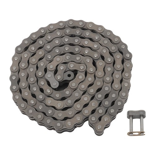 DURAFORCE #80-2 Duplex Double Strand Roller Chain x 10 feet + 2 Connecting Links