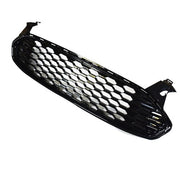 DURAFORCE Fit For Ford Fusion 2013-2016 Mustang Style Black Mesh Front Bumper Grille