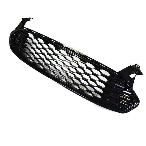 DURAFORCE Fit For Ford Fusion 2013-2016 Mustang Style Black Mesh Front Bumper Grille