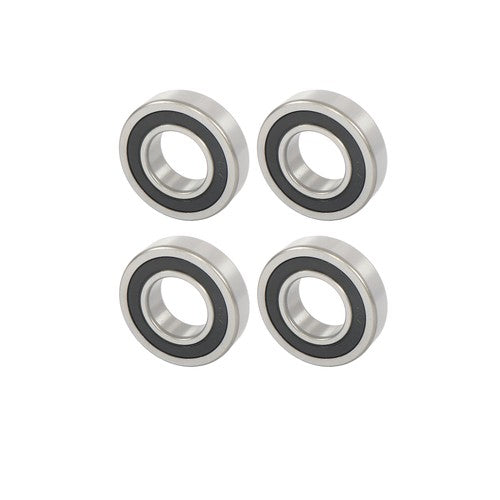 DURAFORCE 4Pcs 62/32-2RS Bearings 32×65×17mm Double Rubber Seals Deep Groove Ball Bearing