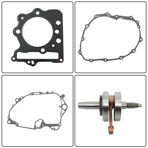 DURAFORCE Top Bottom End Engine Rebuild Kit For HONDA TRX 400EX Crank Piston Kit 1999-2014