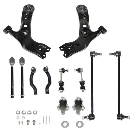 New Front Lower Suspension Kit Control Arm 12pc For TOYOTA RAV4 2006-2 ...