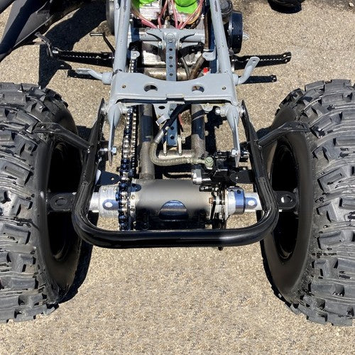 Black Steel Rear Bumper Grab Bar for 1987-2006 Yamaha Banshee 350 YFZ350
