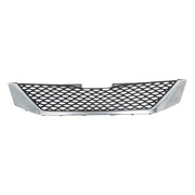 DURAFORCE New Suit For Toyota Sienna 2011-17 Grill Grille Plastic Front Upper Chrome Black