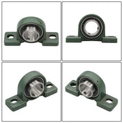DURAFORCE 2 Pack UCP210-32 Pillow Block Mounted Ball Bearing 2" Bore Self Aligning New