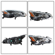 DURAFORCE Right Side Headlight Headlamp Halogen For 2019-2020 Nissan Altima Chrome Housing