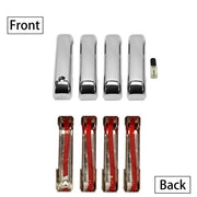 DURAFORCE For 2017 - 2020 Ford F-250 F450 Chrome Door Handle Covers w/o Smart Keyless
