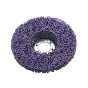 DURAFORCE 10 Pack: 4-1/2" x 7/8" Diamond Discs Stripping Wheel (5 pcs purple & 5 pcs blue)
