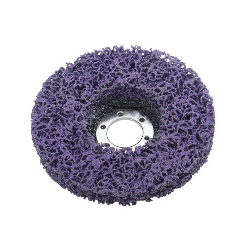 DURAFORCE 10 Pack: 4-1/2" x 7/8" Diamond Discs Stripping Wheel (5 pcs purple & 5 pcs blue)