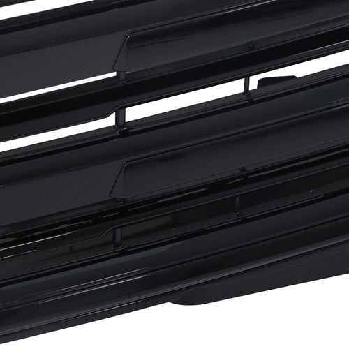 DURAFORCE Fit For Cadillac Escalade 2015-2019 2020 Gloss Black Front Upper Bumper Grille