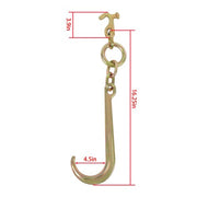 DURAFORCE 15 Inch G70 J Hook w/T-J Hook 5400 Lbs Working Load Limit Towing Hooks