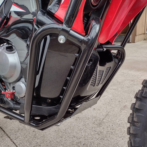 DURAFORCE Engine Guard Crash Bar & Upper Lower Skid Plate For Honda CRF250F CRF250L 17-22