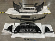 DURAFORCE Fit Lexus IS250 IS350 06-13 Bumper Grill+Lip+Fog Light Conversion to 21+ F-Sport